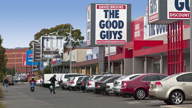 Plans have been lodged for a $50m homemaker centre down south — similar to the one in Mile End, pictured above.