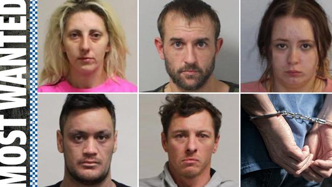 Police are on the hunt to find these five people, known to frequent suburbs in Frankston and the Mornington Peninsula, for alleged offences.