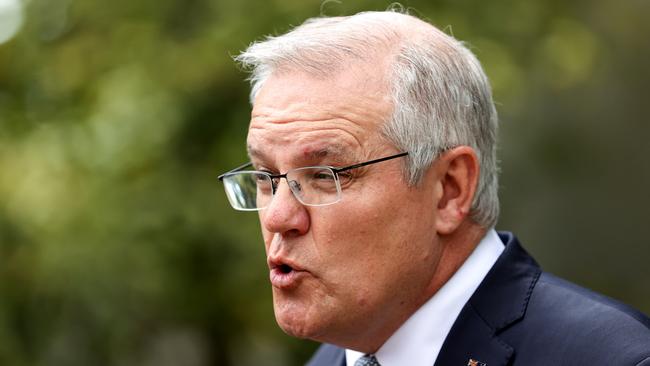 Scott Morrison is turning the climate debate into an economic debate. Picture: Getty Images