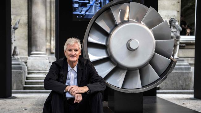 Sir James Dyson is using the COVID crisis to disrupt his own business from within. Picture: AFP