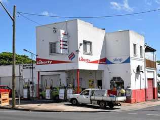 The Liberty service station on Centre St in Casino, which was the target of the robbery last March. Picture: Hamish Broome