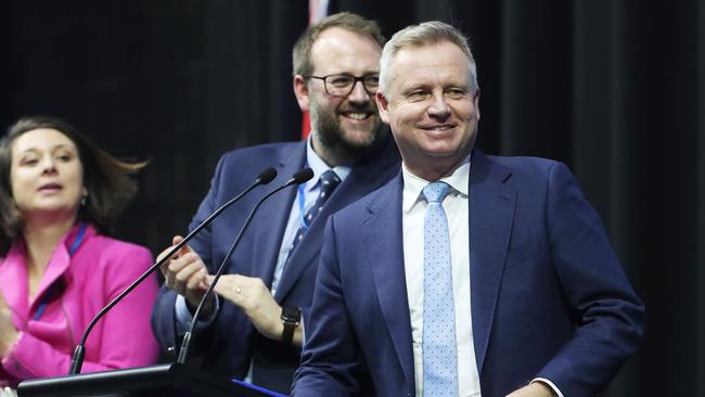 Premier Jeremy Rockliff. Tasmanian Liberal state conference in Hobart. Picture: Nikki Davis-Jones