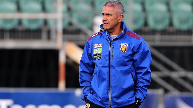 Brisbane Lions coach Chris Fagan at UTAS Stadium. PICTURE: CHRIS KIDD