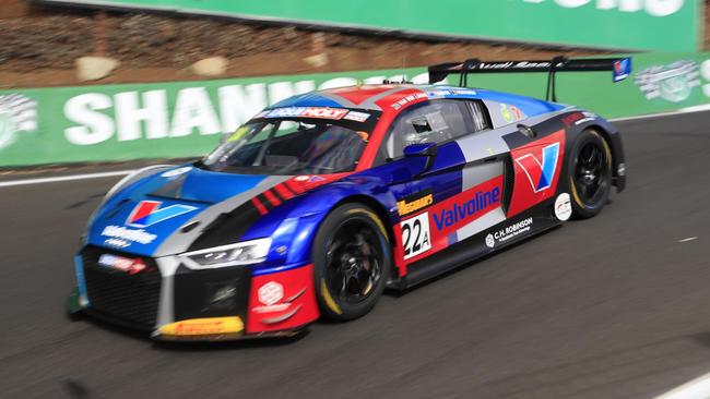 Kelvin Van der Linde took provisional pole for the Bathurst 12 Hour. Pic: Mark Horsburgh