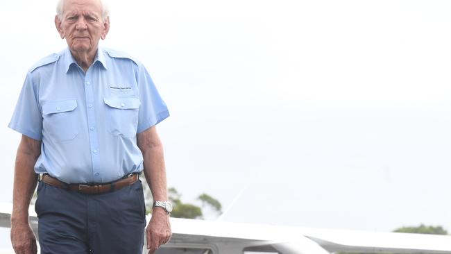 COMMUNITY CARE: Lismore Aviation Centre head of operations Bill Kiernan.said the Northern Rivers Aero Club has closed its doors during the Covid lockdown. “Our members are doing the right thing and staying at home,” he said. File Photo: Marc Stapelberg.