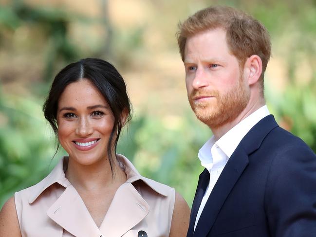 Prince Harry and Meghan Markle falsely painted the royals as racists and bastards. Picture: Getty