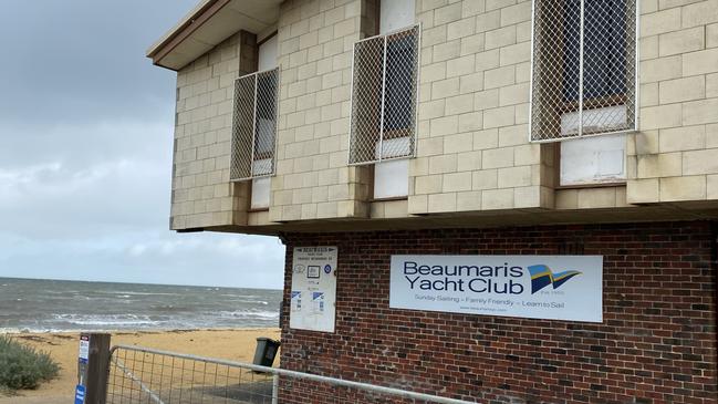 Beaumaris Yacht Club is set for a much-needed upgrade but will have to wait due to the coronavirus. Photo: James Mottershead