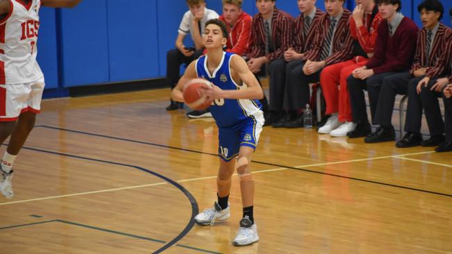 GPS basketball: Ipswich Grammar v Nudgee College. Saturday July 22, 2023.