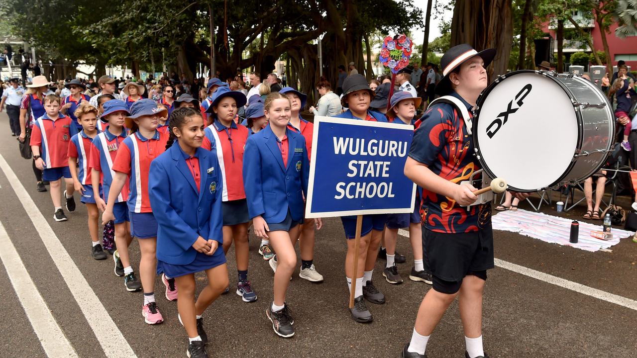 Townsville schools Anzac Day parade 2021 Townsville Bulletin