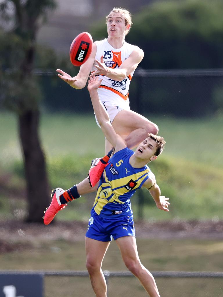 High-flying Calder Cannons star Josh Goater has been included in the Vic Metro squad. Picture: Michael Klein