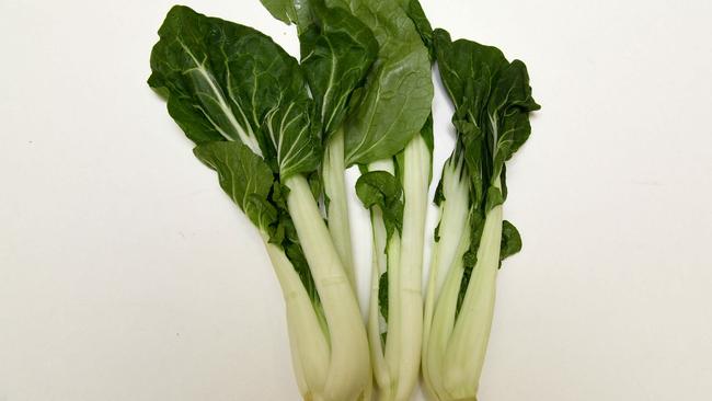 Grow your own: White bok choy. Picture: Bianca De Marchi