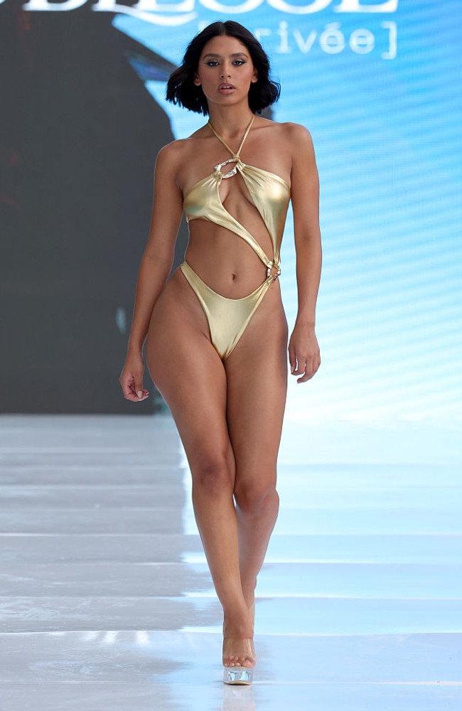 “Sexy swimwear doesn’t have to show everything.” Picture: Getty