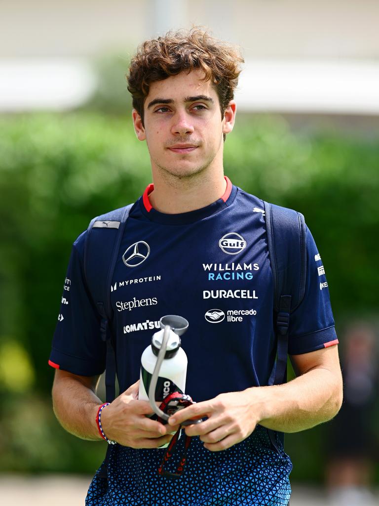 Franco Colapinto has been pegged as a future F1 star. (Photo by Clive Mason/Getty Images)