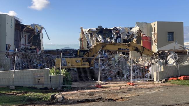 The Buderim mega-mansion was demolished in September amid the owner’s plans to subdivide. Photo: Elizabeth Neil