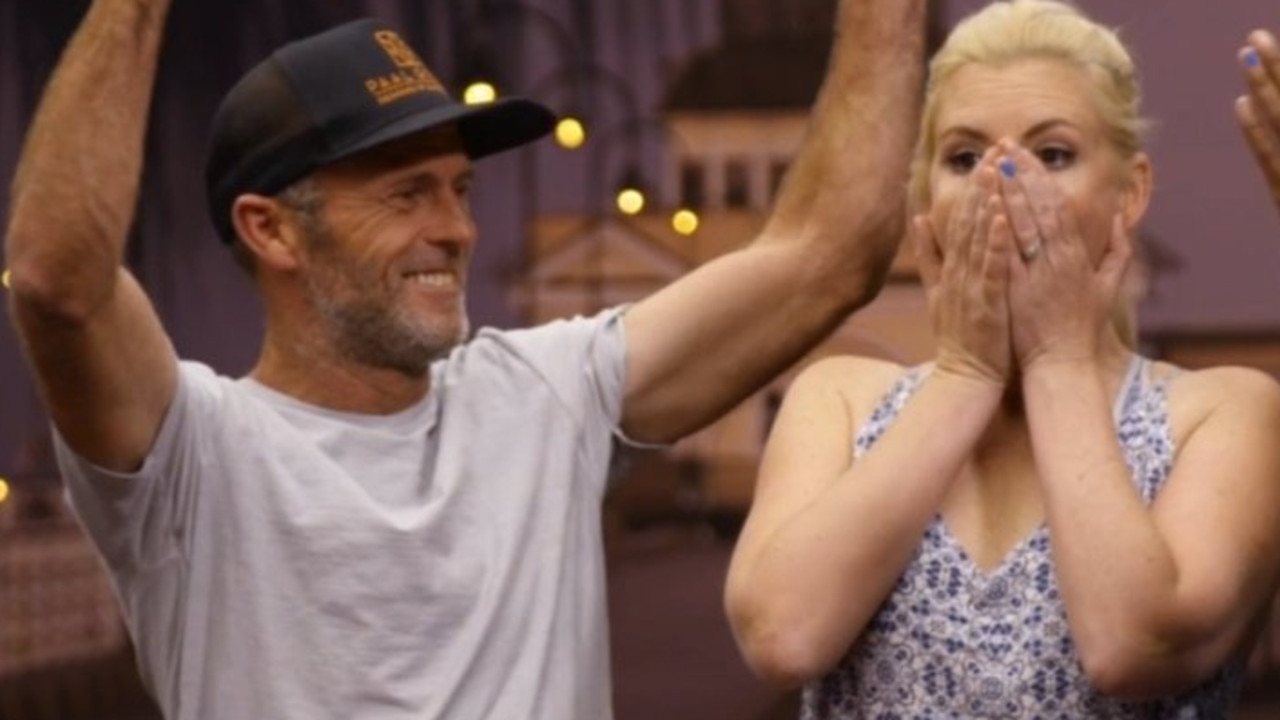 Norm and Jess shot to fame on The Block in 2018. Picture: Channel 9