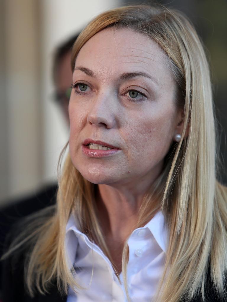 Mia Davies tried to flag her concerns with the government. Picture: Colin Murty/The Australian