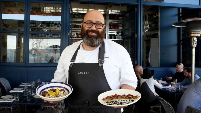 Anason restaurant chef, Somer Sivrioglu. Picture: Chris Pavlich