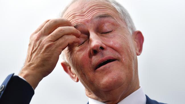 Malcolm Turnbull in Manila yesterday. Picture: AAP