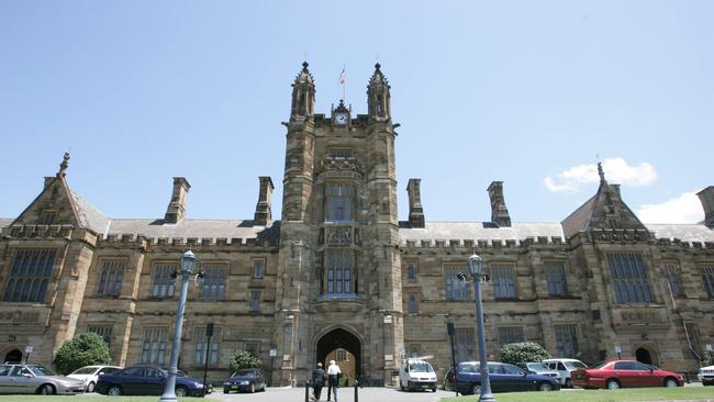 Both the University of Melbourne and the University of Sydney, pictured, have sent material directly to MPs on the Job Ready Graduates package this week.