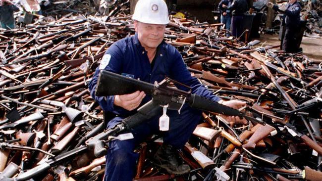 The first gun amnesty since the Port Arthur massacre.