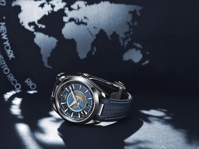 Omega Seamaster Aqua Terra Worldtimer watch 2