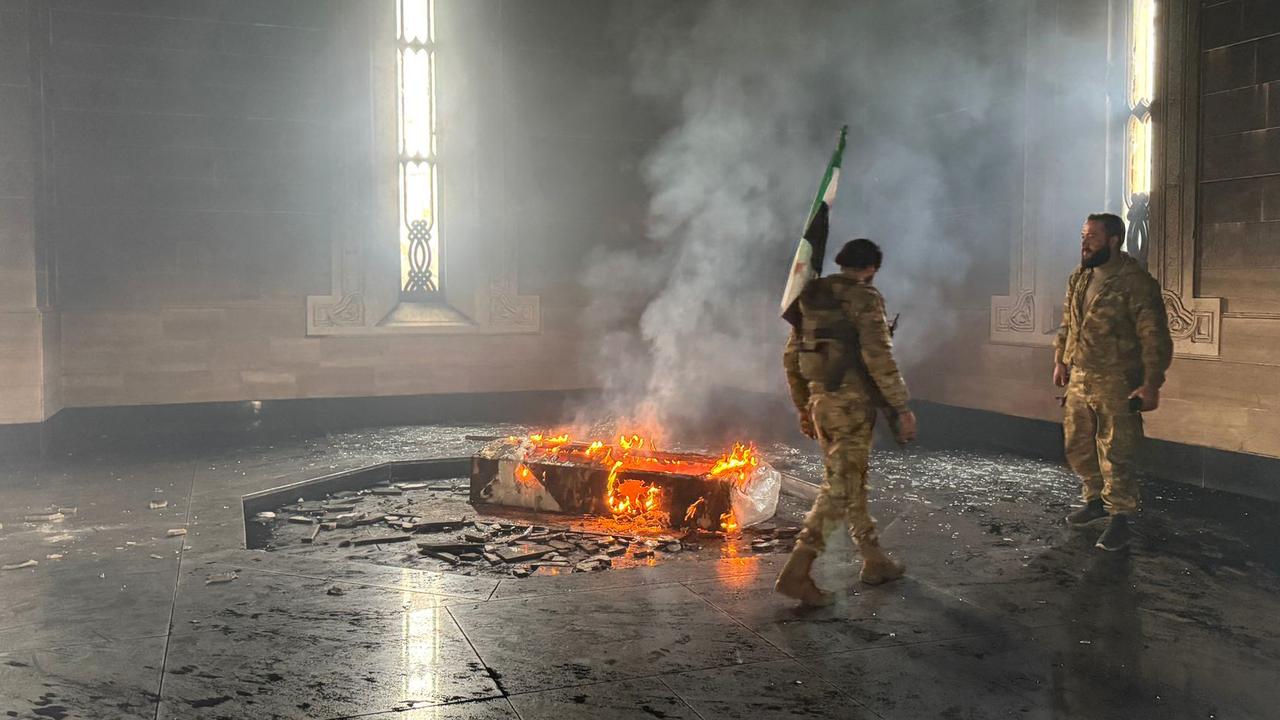 The father and predecessor of Syria's ousted president Bashar al-Assad died in 2000. Picture: Aaref Watad/AFP