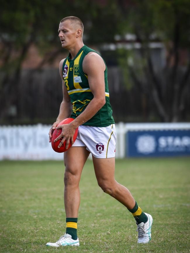 Maroochydore Roos QAFL player Sam McLachlan. Picture: Highflyer Images