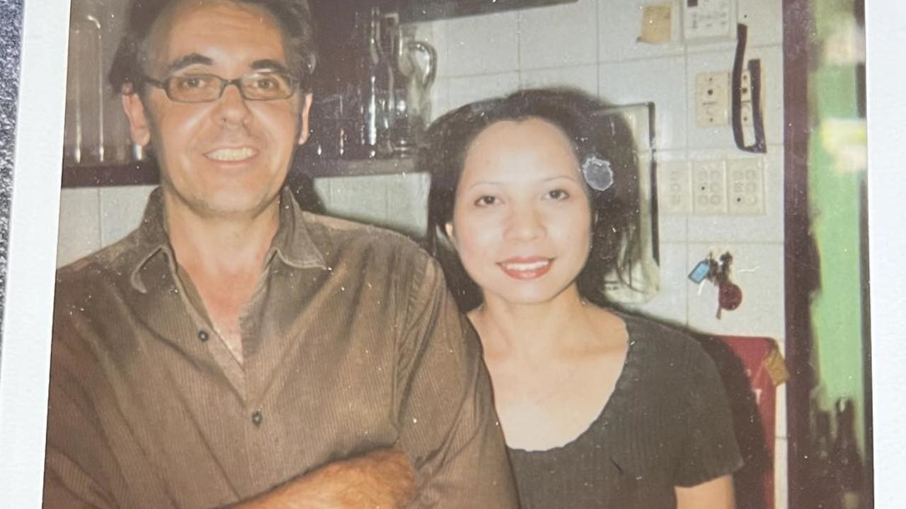 James and Minna Burgoyne when they owned Bon Amici on Margaret St in the 2000's. Picture: Supplied