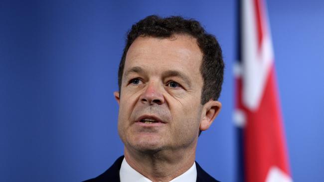 NSW Attorney-General Mark Speakman is scrambling to change the loophole that prevented the teacher from being jailed. Picture: Dan Himbrechts