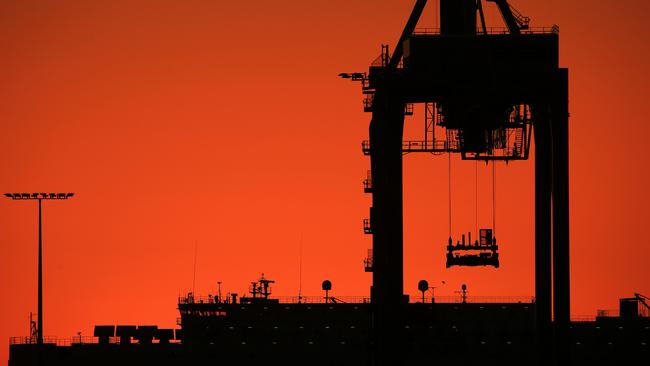 Skyrocketing charges at the Port of Melbourne are to be reined in under new measures by the Andrews Government. Picture: Mark Stewart