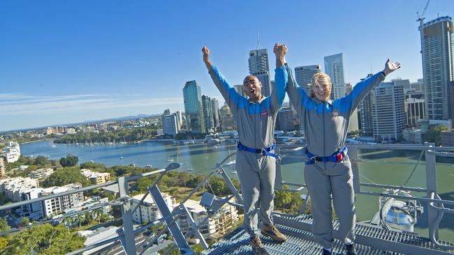 The Story Bridge climb opened in 2005. By 2018, more than 150,000 people had scaled the iconic landmark.