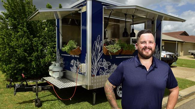 Mangiamo food truck have been operating since September last year and is one of 26 new food trucks that was registered with the council in 2019. Justin Bland is the owner. PICTURE: MATT TAYLOR.