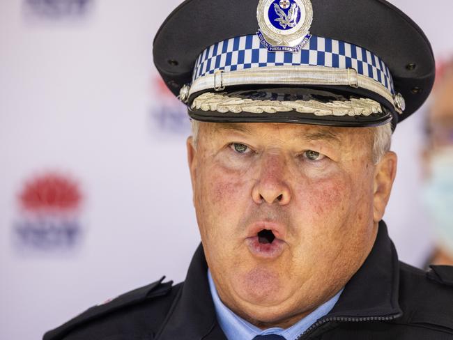 NSW Police Deputy Commissioner Gary Worboys. Picture: Getty Images