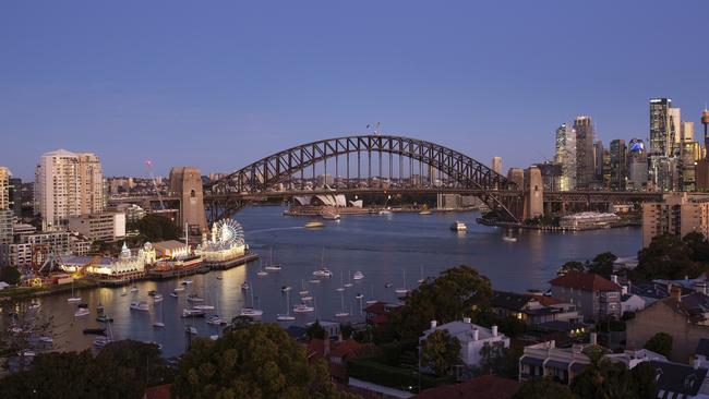 Iconic Sydney Harbour location.