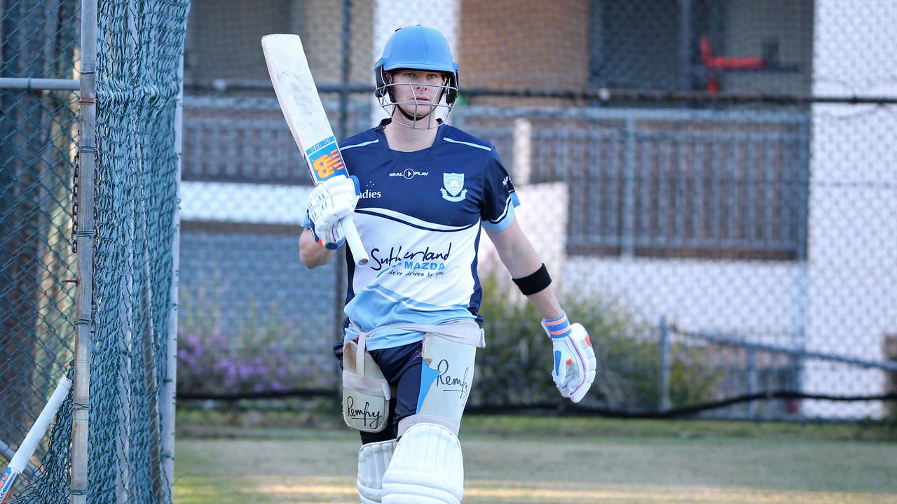 Steve Smith, who will play alongside Shane Watson for Sutherland, meets Mosman at Glenn McGrath Oval this weekend.