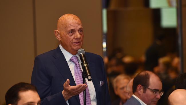 Solomon Lew is the largest shareholder in Myer after selling his apparel brands business to the department store owner. Picture: Nicki Connolly