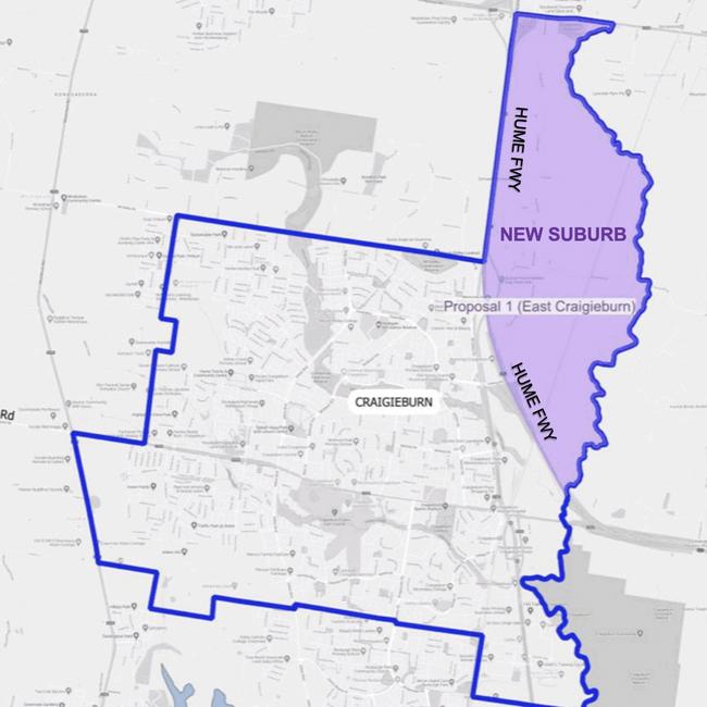 PIC 1: NEW PROPOSALS FOR HUME COUNCIL LAND SUBURB CHANGES COUNCIL MEETING 11 MAY