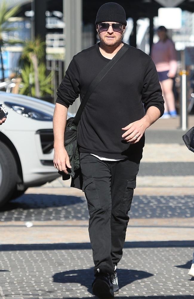 Michael Buble was seen leaving a cafe in Perth on Sunday. Picture: Faith Moran/Backgrid