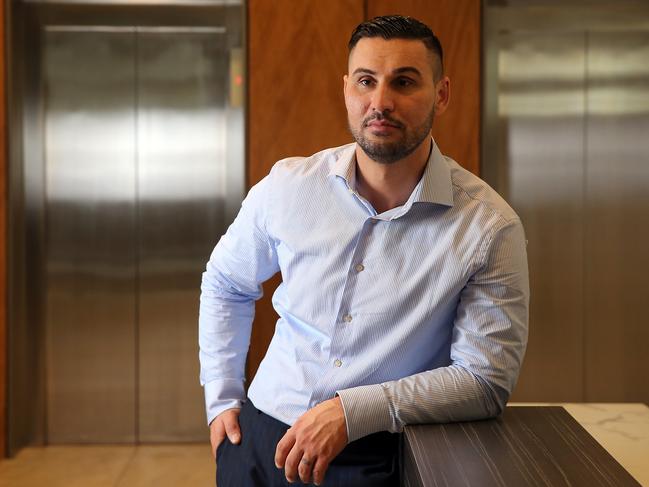 Disgraced former developer and wedding influencer Salim Mehajer. Picture: Jane Dempster