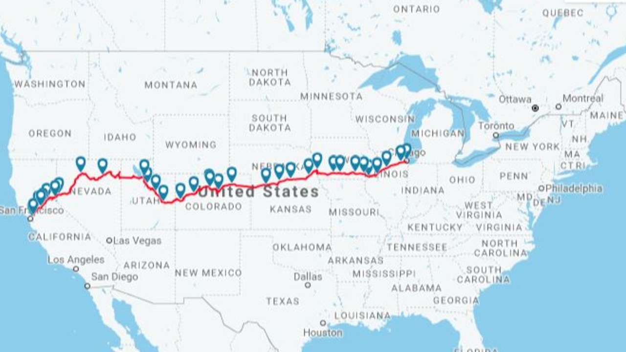 Amtrak train takes you on scenic trip from San Francisco to New York for 300