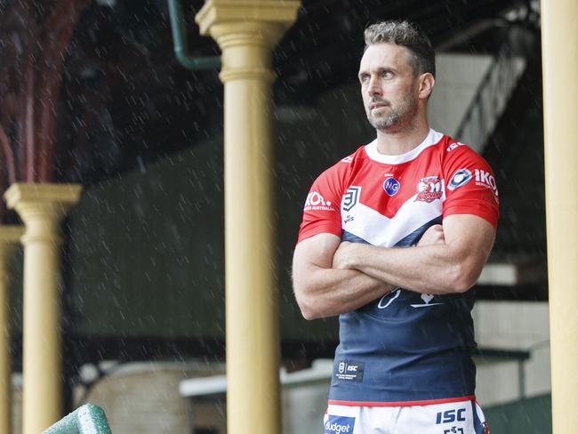 Former AFL star Nick Davis now works with the Sydney Roosters. Picture: Tim Pascoe