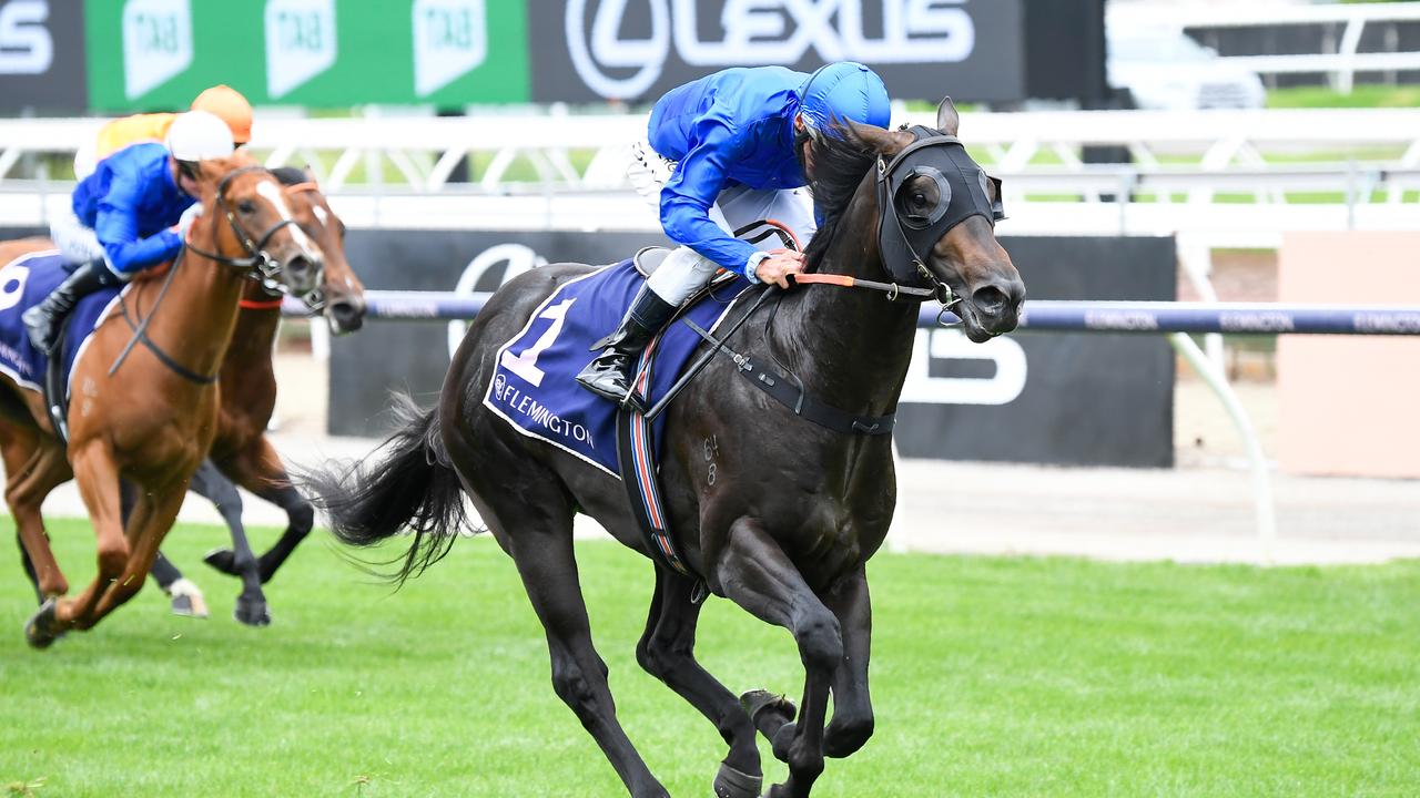 Ingratiating will be given his chance in Saturday’s $15m Everest. Picture: Reg Ryan–Racing Photos via Getty Images