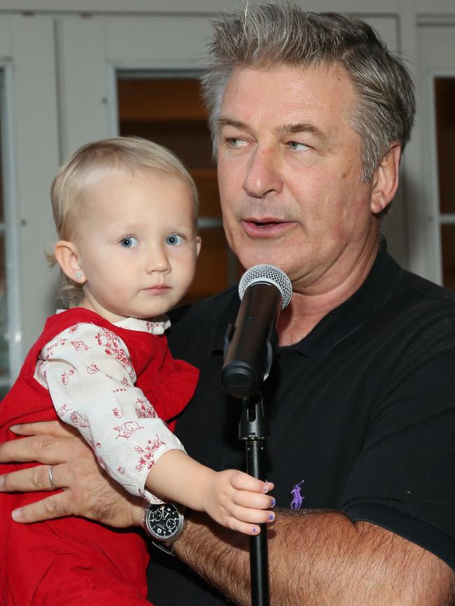 Alec Baldwin with daughter Carmen Gabriela Baldwin.