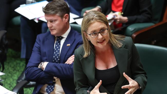 Victorian Premier Jacinta Allan and Deputy Premier Ben Carroll.