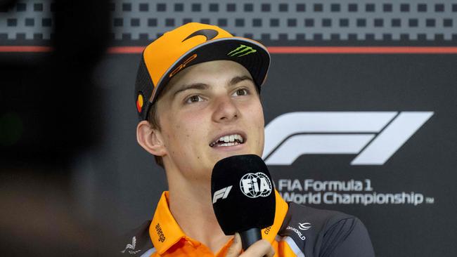 Oscar Piastri has become a media favourite because if his relaxed approach with the press. Picture: Getty