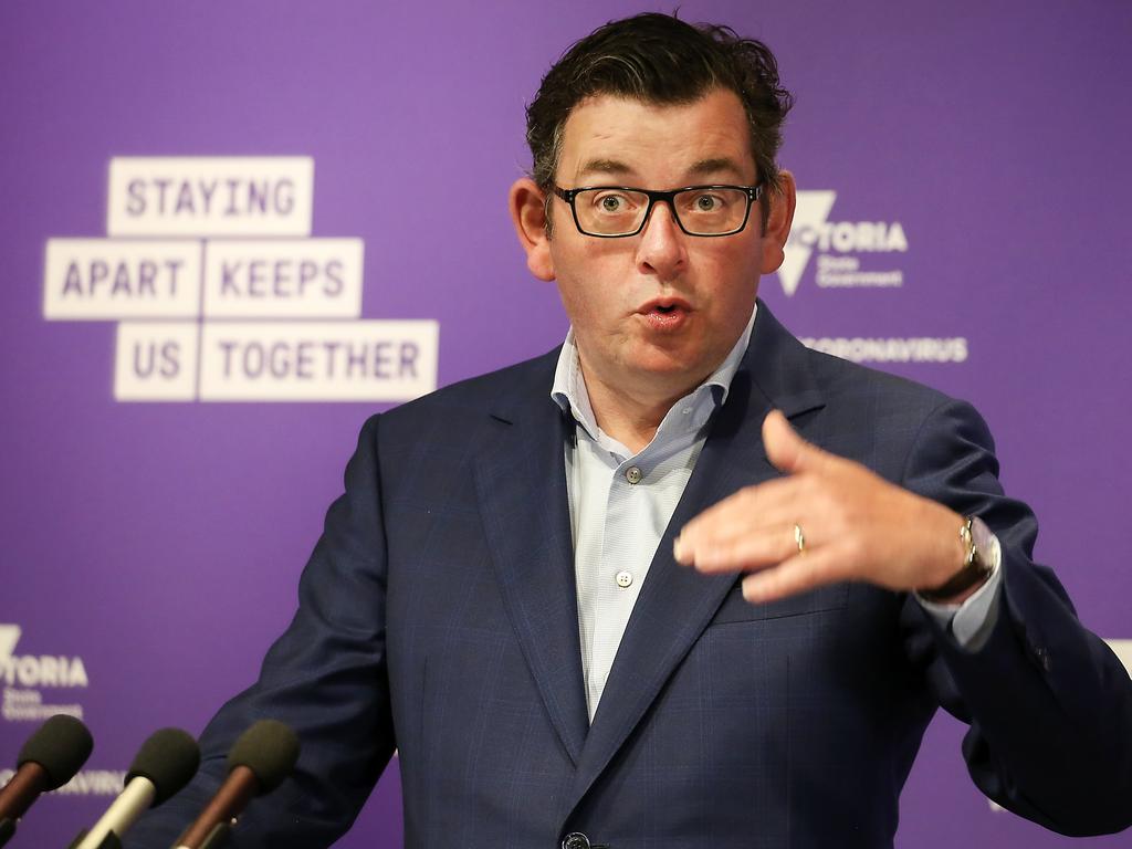 Victorian Premier Daniel Andrews. Picture: NCA / NewsWire / Ian Currie