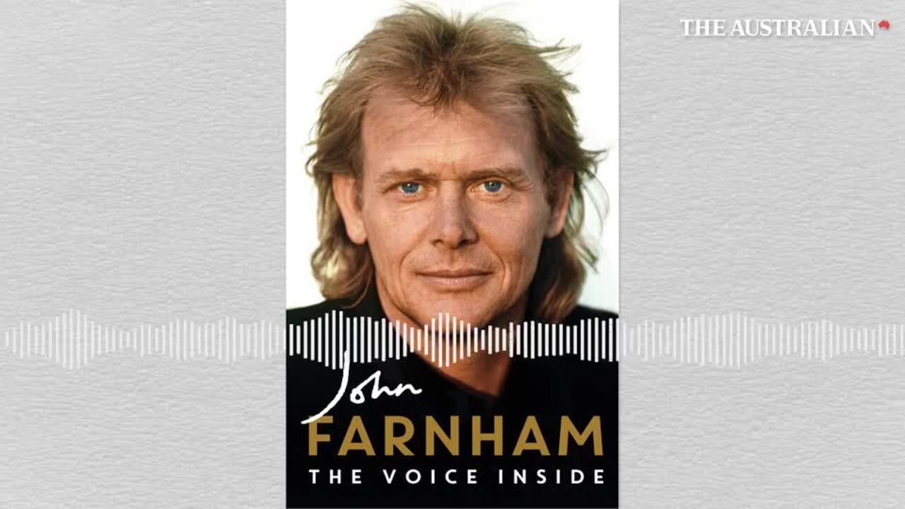 LISTEN: Snippet of John Farnham narrating audiobook edition of his memoir