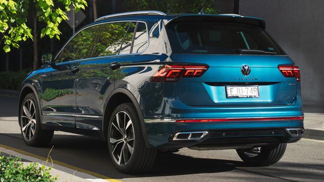 Boot space in the Volkswagen Tiguan R-Line Allspace 162TSI is 700L with all seats in use.