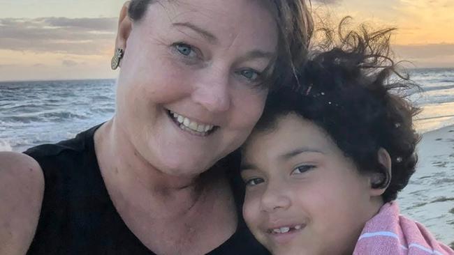 Anna Coxson and her daughter Lomani Coxson. Picture: Contributed