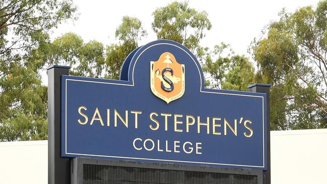 Saint Stephen's College. (AAP Image/Dave Hunt)